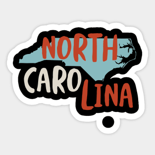 State of North Carolina Sticker